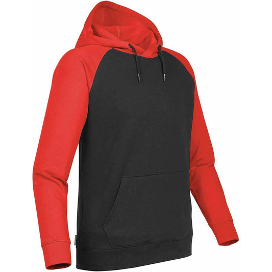 Black/Bright Red - 3/4 View