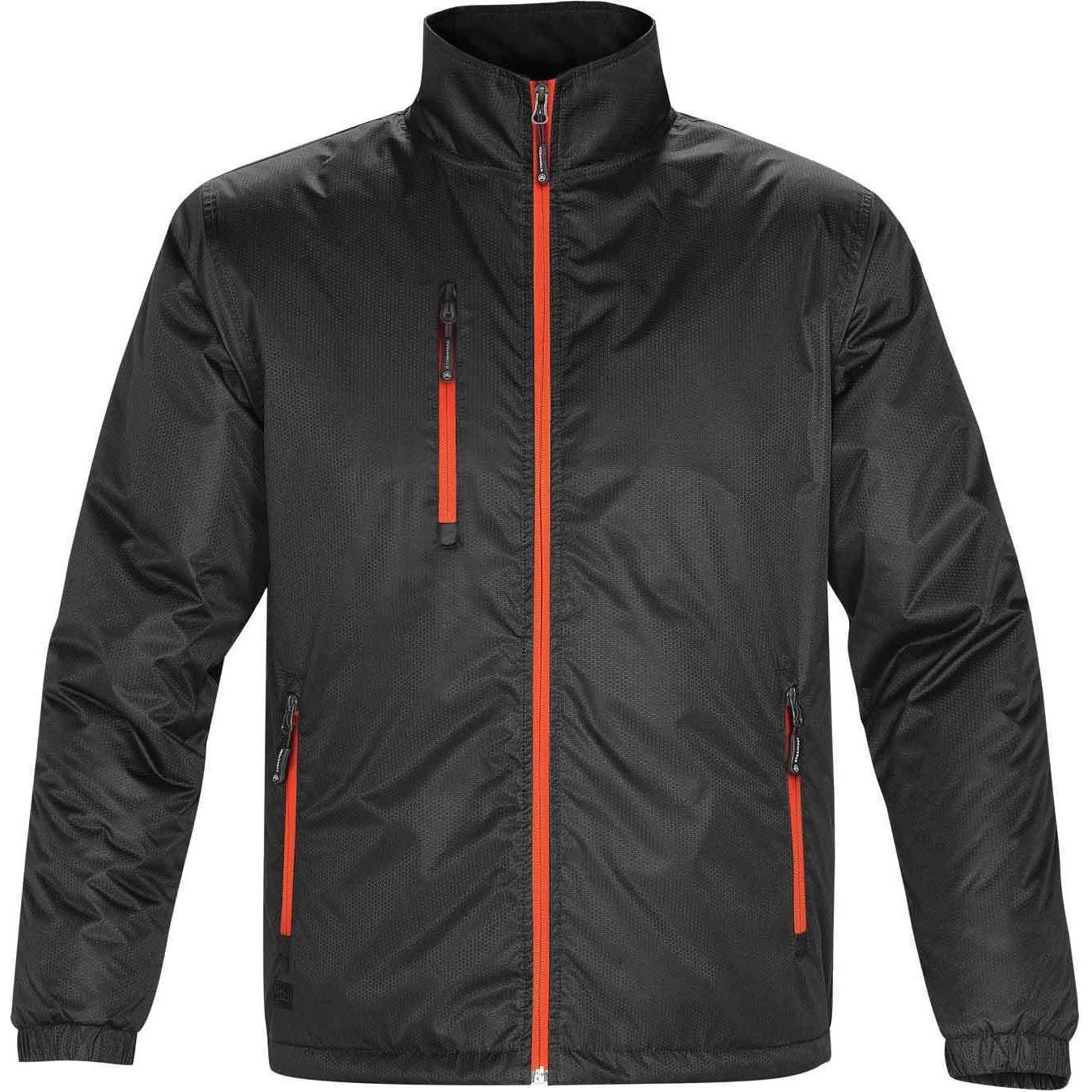 Black/Orange