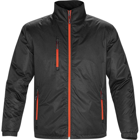 Black/Orange