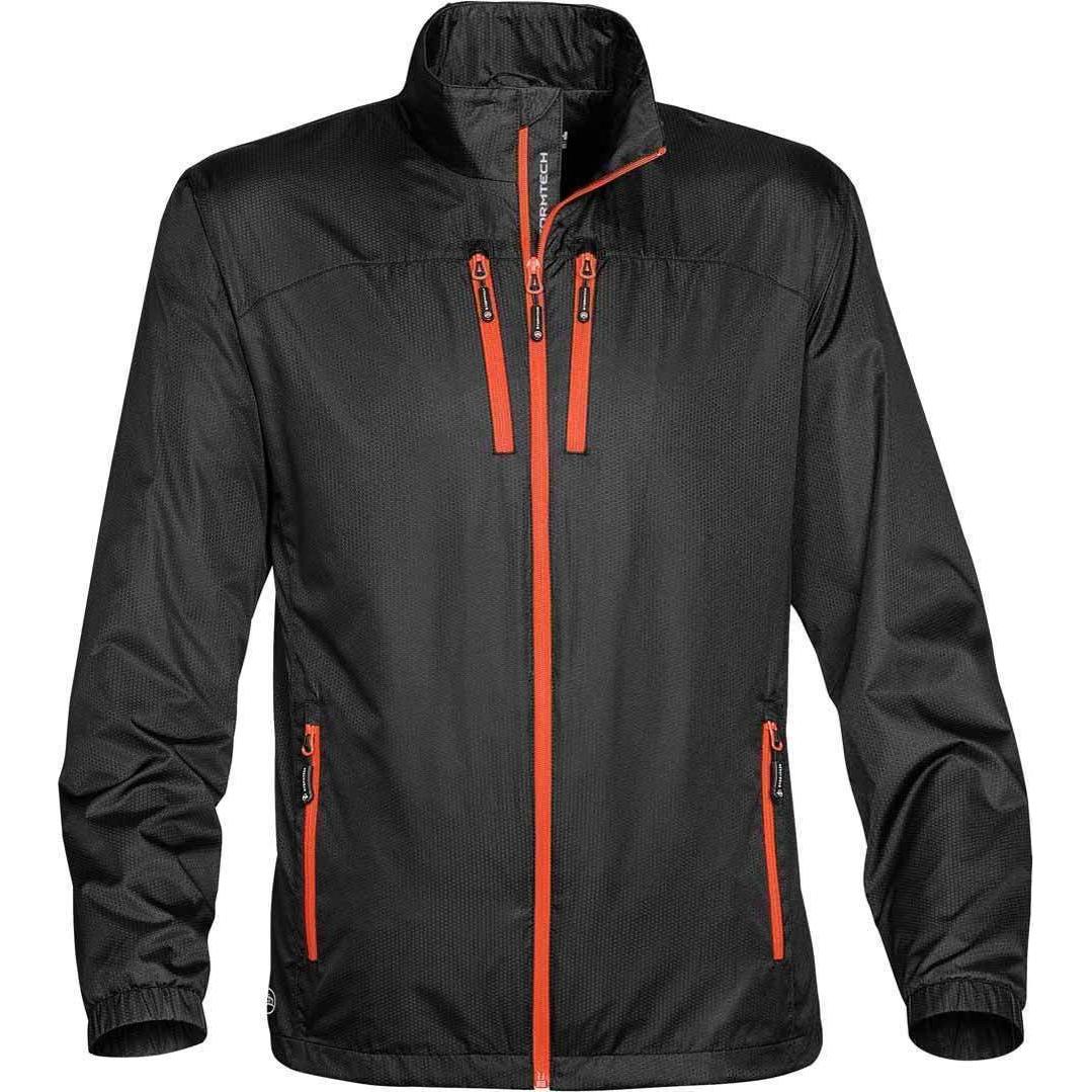Black/Orange