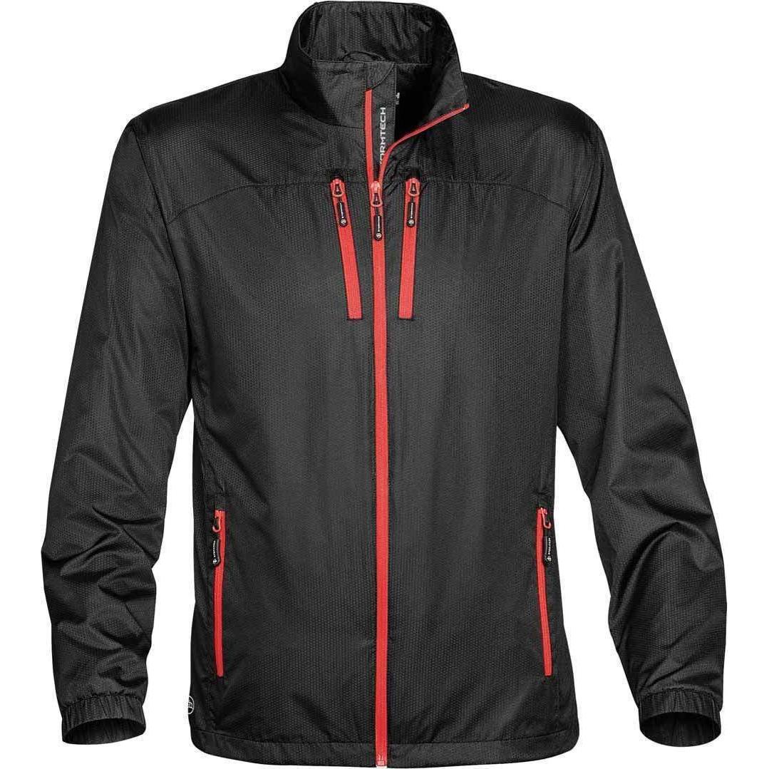 Black/Sport Red
