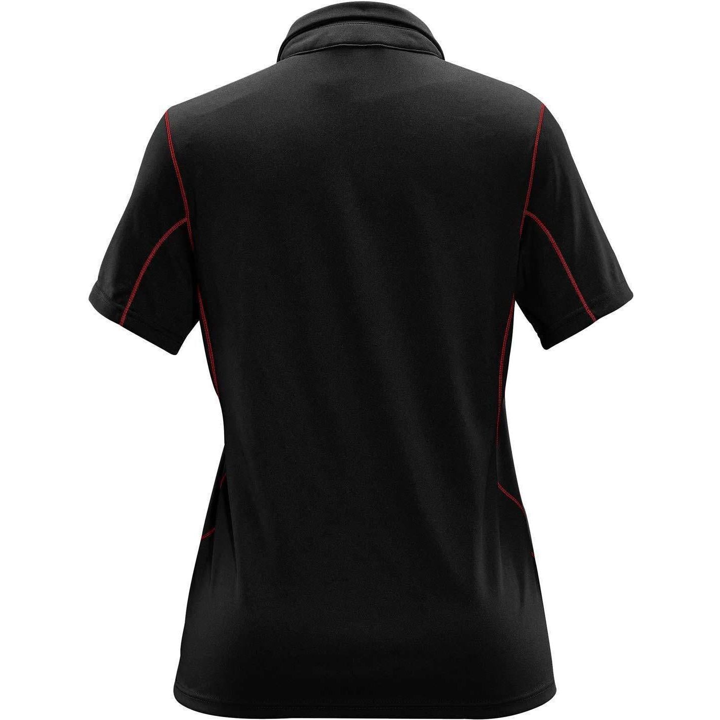 Black/Bright Red - Back