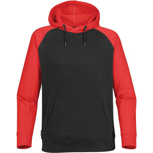 Black/Bright Red