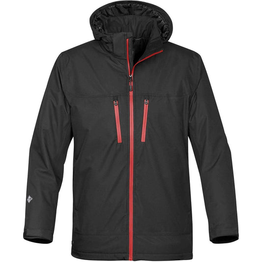 Black/Bright Red
