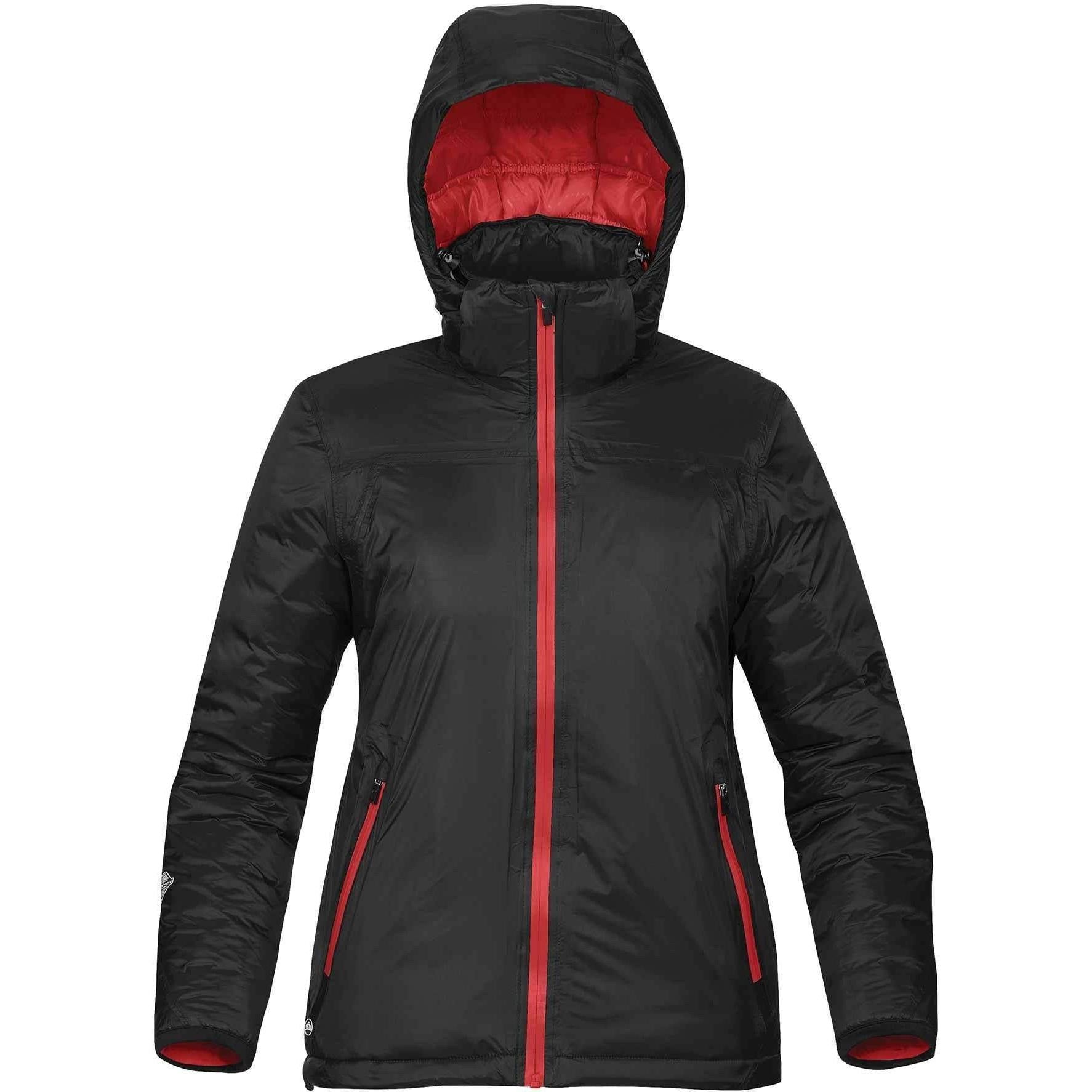 Black/Bright Red